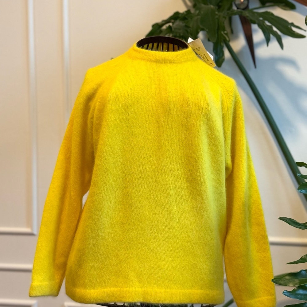 Vintage Premier Bright Yellow Sweater